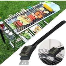 Neler Geldi Neler Mangal Bbq Izgara Temizlik Fırçası Paslanmaz Çelik Temizlik Fırçası