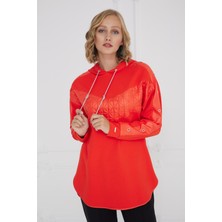 Moodbasic Mb21.284 Kapitone Detaylı Kapüşonlu Tunik