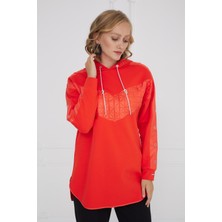 Moodbasic Mb21.284 Kapitone Detaylı Kapüşonlu Tunik