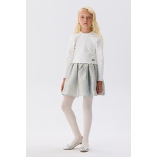 Tyess  Kız Çocuk Ekru Bluz