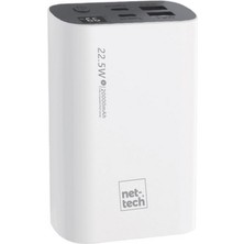 Nettech NT-PW24 22.5W 4 Çıkışlı 20000 Mah Taşınabilir Powerbank