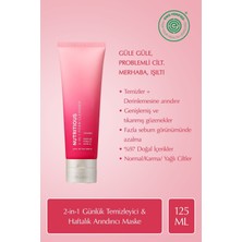 Estee Lauder Nutritious 2-in-1 Yüz Temizleme Köpüğü & Maske, Gözenekler, Yağ Kontrolü, Doğal İçerikler - 125ml