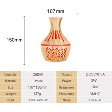 250 ml Ulrasonik Hava Nemlendirici Buhar Makinesi ve Aroma Difüzörü