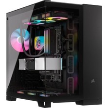 Corsaır 6500X Mid-Tower Dual Chamber Pc Case - Black (CC-9011257-WW)