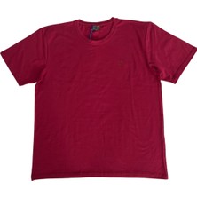 Lacaton Normal Beden Bisiklet Yaka Kısa Kol T-Shirt