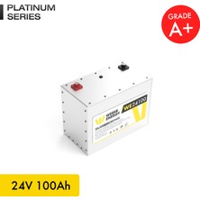 WERER ENERGY 24V 100Ah LiFePO4 Platinum Series Bluetooth'lu Lityum Demir Fosfat Akü