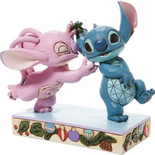 Disney Ökseotu ile Stitch ve Angel Figür Biblo