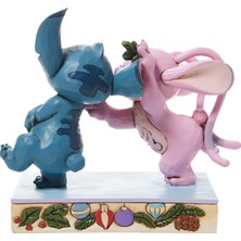 Disney Ökseotu ile Stitch ve Angel Figür Biblo