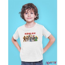 Bumeta Roblox  All Karakter Characters Çocuk Tişört T-Shirt