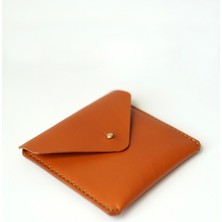Mimas Design Envelope Mini Cüzdan  El Yapımı  Deri