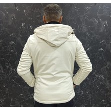 Erkek Kapüşonlu Içi Kürklü Mont