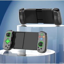 Ozmik D7 Teleskopik Cep Telefonu Gamepad Bluetooth Uyumlu 5.0 Android Ios Ps4 Için Kablosuz Konsol