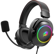 Gamebooster H44 Rgb Usb7.1 Siyah Profesyonel Oyuncu Kulaklığı