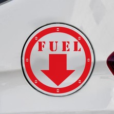 Fuel Sticker - Yakıt Deposu Sticker - Oto Sticker - Araba Sticker - Araç Sticker