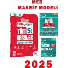 5. Sınıf Tüm Dersler Soru Bankası + 1. Dönem Yazılı Notları ve Denemeleri Seti 2025