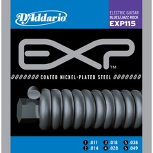 D'addario EXP115 Elektro Gitar Tel Seti 11-49 Coated Nickel