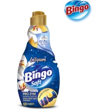 Bingo Bingo Soft Konsantre Çamaşır Yumuşatıcısı Lilyum 1440 ml x 4 Adet