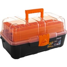 Super-Bag 16 Inch Takım Çantası 3 Raflı (Şeffaf) ASR-5038