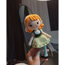 Amigurumi Frozen Anna Örgü Oyuncak