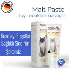 Munich Vet Kedi 3'lü Seti Tüy Sağlığı Damlası + Malt Pasta + Multi Vitamin Pasta Munich Set