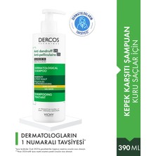 Vichy Dercos Şampuan Kuru ve Kepekli 390 ml K9623