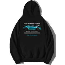 BRZ Collection Unisex Oversize Porsche Cayman Rsr Hoodie