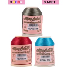 Altınbaşak 3 Adet Oya ve Dantel Ipi 20 gr - No: 074 - 696 - 198