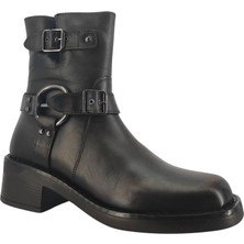 Albini 25105452  Açma Deri Kadın Düz Bot Modeli Kahve - 39