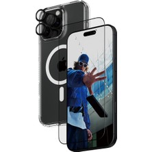 Panzerglass Apple iPhone 16 Pro Max 3 In 1 Bundle Ekran & Kamera Koruyucu & Kılıf