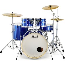 Pearl EXX725SBR/C717 Aksamlı ve Zilli Akustik Davul Seti