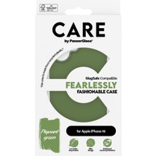 PanzerGlass Care By Apple iPhone 16 Fashionable Magsafe - Yeşil Kılıf