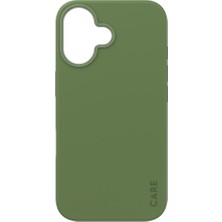 PanzerGlass Care By Apple iPhone 16 Fashionable Magsafe - Yeşil Kılıf