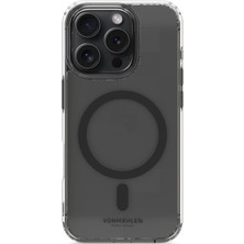 Vonmahlen Şeffaf Kapak & Kılıf Apple iPhone 16 - Siyah