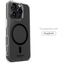 Vonmahlen Şeffaf Kapak & Kılıf Apple iPhone 16 - Siyah