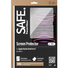 PanzerGlass Safe. By Panzerglass Screen Protector iPad Pro 13 Inç | iPad Air | Ultra-Wide Fit