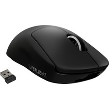 Logi Logitech G Pro x Superlıght Ultra Hafif Hero 25.600 Dpı 400 IPS Lıghtspeed Kablosuz Oyuncu Mouse - Siyahh(Kutusuz Teşhirr Ürün)