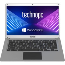 Technopc Fashion Campus T14N3 Intel Celeron N3450 4gb 128GB Wifi+Bt 14" Freedos Notebook