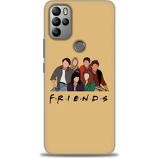 General Mobile Gm 21 Pro Hd Baskılı Kılıf - Friends + 9h Nano Ekran Koruyucu