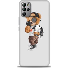 General Mobile Gm 21 Pro Hd Baskılı Kılıf - Teddy Bear Cool + 9h Nano Ekran Koruyucu