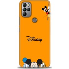 General Mobile Gm 21 Pro Hd Baskılı Kılıf - Turuncu Disney + 9h Nano Ekran Koruyucu