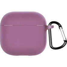 Apsuwa Apple Airpods 4 Kılıf Silikon Lansman Içi Kadife