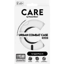 PanzerGlass Care By Apple iPhone 16 Flagship Urban Combat Magsafe - Siyah Kılıf