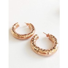 Defne Silver Dövme Halka Küpe