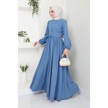 Kadın Moda Giyim Tesettür Elbise 2449
