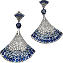 Defne Silver Bvl Lüks Küpe