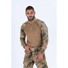 Combat Tactical Outdoor Taktik Tişört Operasyon Tişörtü Uzun Kol T-Shirt - 401