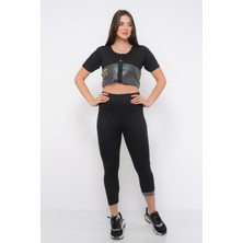 Sh Mağazacılık Fermuarli Uzun Kol ve Tayt Termal Takım Maksimum Terleme