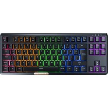 Rampage Claw Blue Switch Rgb Q Mekanik Klavye Gaming Klavye Oyuncu Klavyesi Tkl Klavye Antighosting