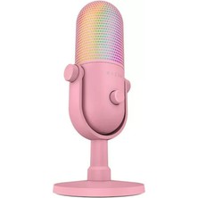 Razer Seiren V3 Chroma Rgb Mikrofon Pembe RZ19-05060300-R3M1