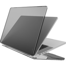 Vonmahlen Şeffaf Kapak & Kılıf For MacBook MacBook Pro 16 Inç Şeffaf - Siyah